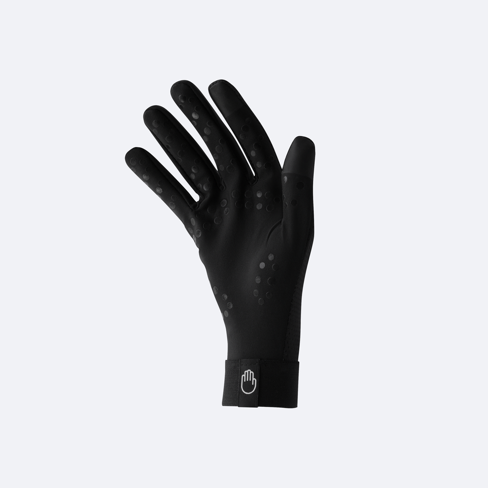 black gloves with touch screen compatible 