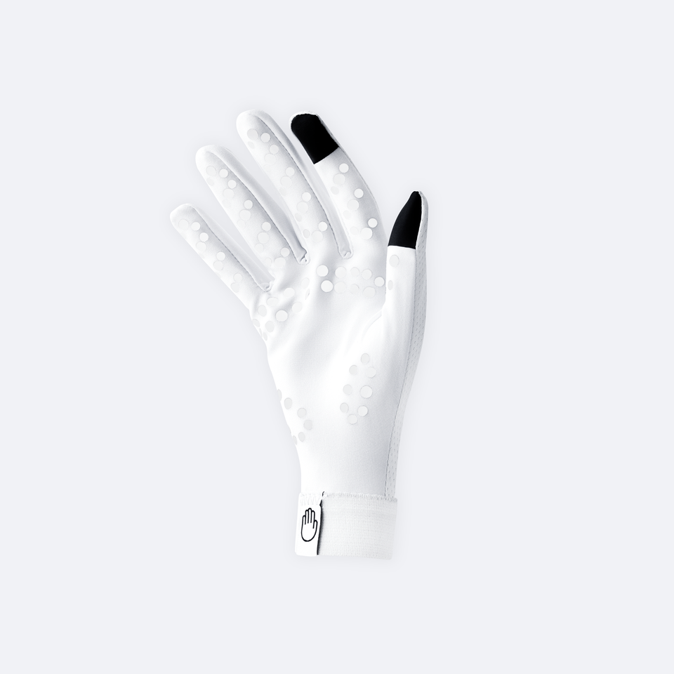 white gloves with touch screen compatible features